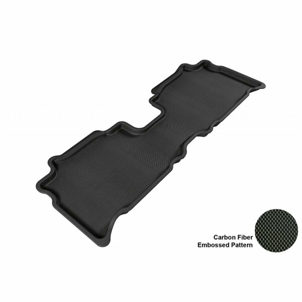 3D Maxpider L1LX01021509 LEXUS RX330/350 2004-2009 KAGU BLACK R2 Floor Mat L1LX03921509